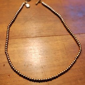 Ralph Lauren gold-bead  16" necklace
